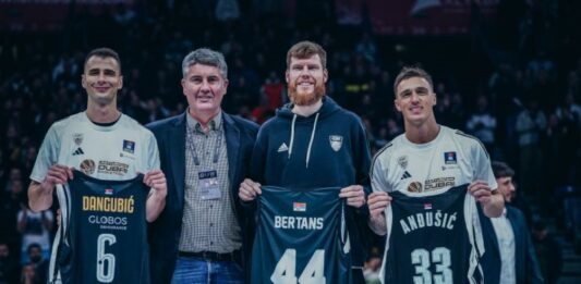 Davis Bertans; Danilo Anđušić; Nemanja Dangubić