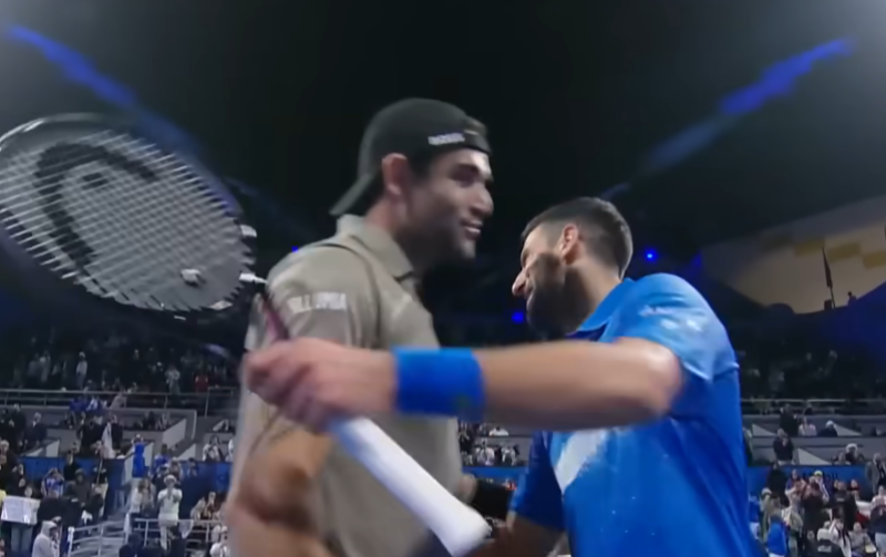 Novak Đoković; Mateo Beretini