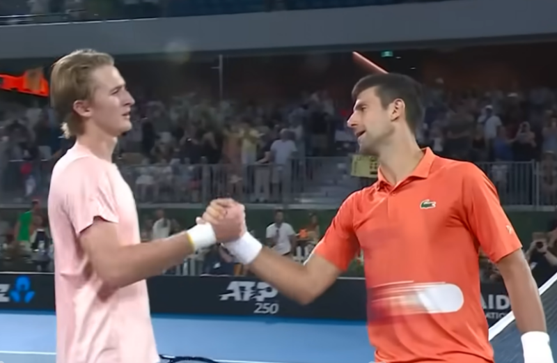 Novak Đoković; Sebastijan Korda